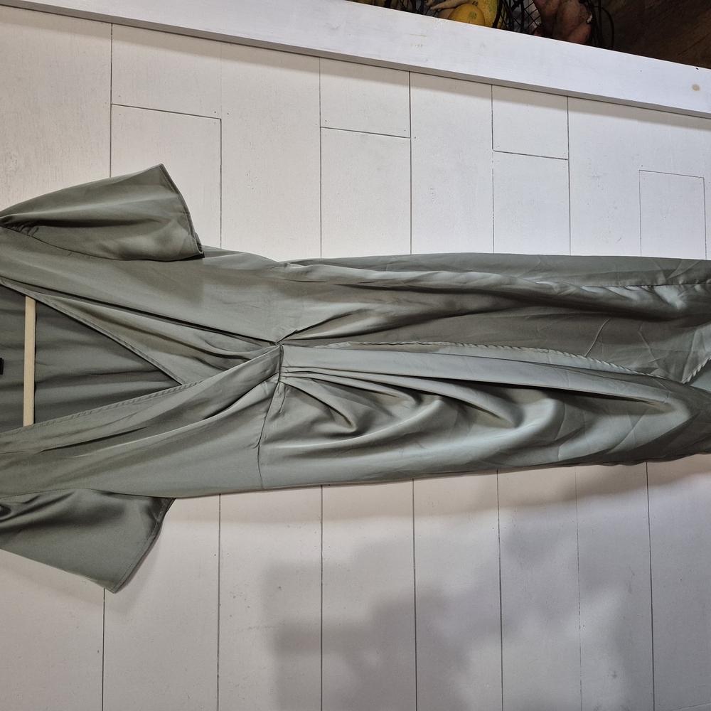 Elegant Sage Green Dress